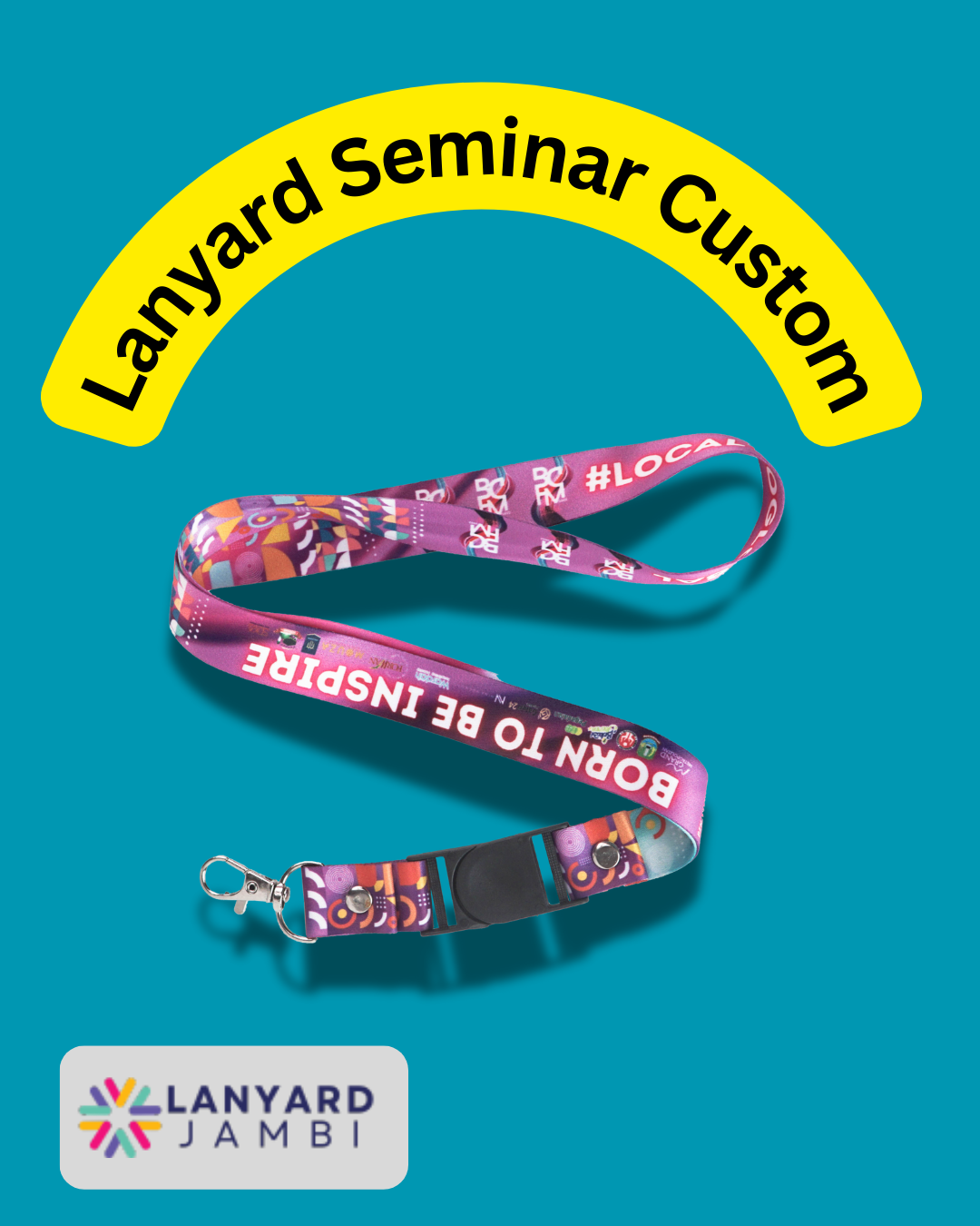 Lanyard Seminar Custom Jambi